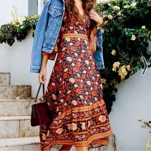 Arnhem Bella Rosa Wrap Dress in Midnight AU 14